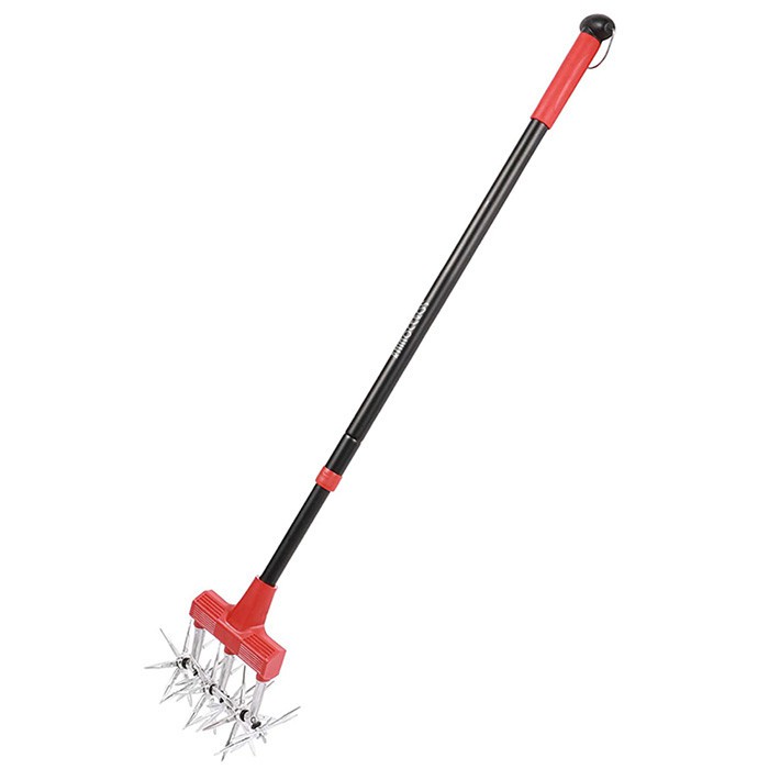 Rotary tiller leve ak ajisteman pwofondè